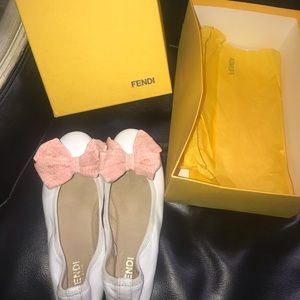 Authentic Fendi Little Girl Shoes